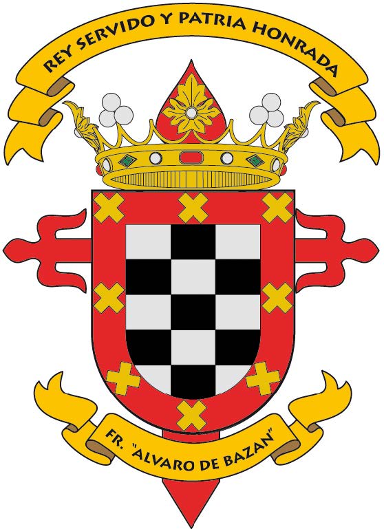 Coat of Arms of the "Álvaro de Bazán" Frigate (F-101)